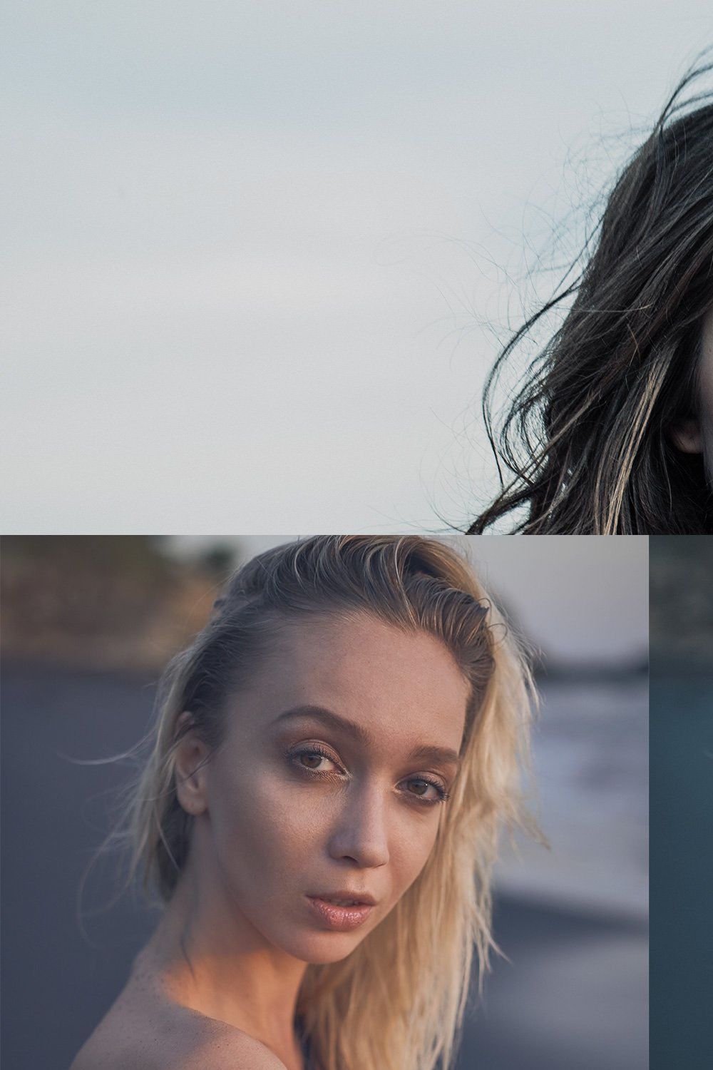 50 Sea Salt Lightroom Presets LUTs pinterest preview image.