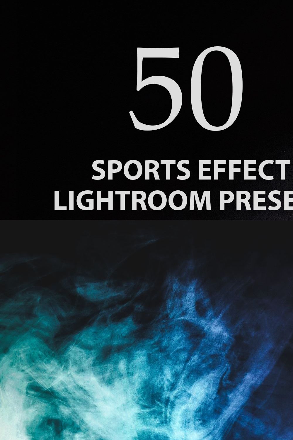 50 Sports Effect Lightroom Presets pinterest preview image.