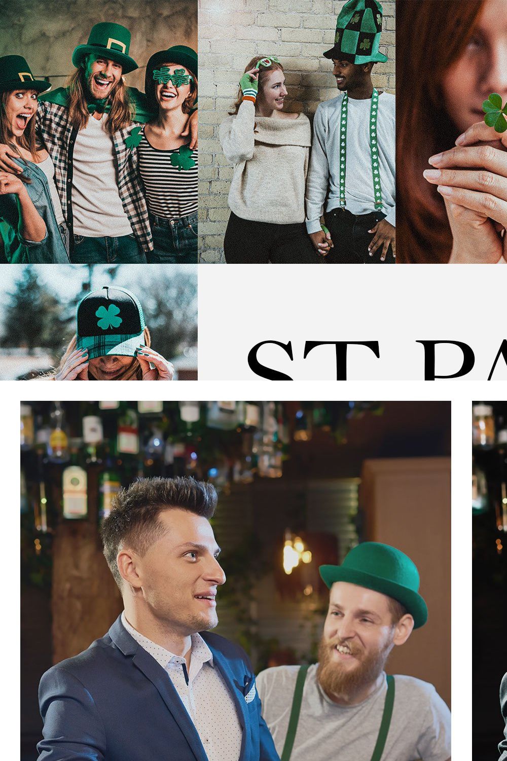 50 St Patricks Day Lightroom Presets pinterest preview image.