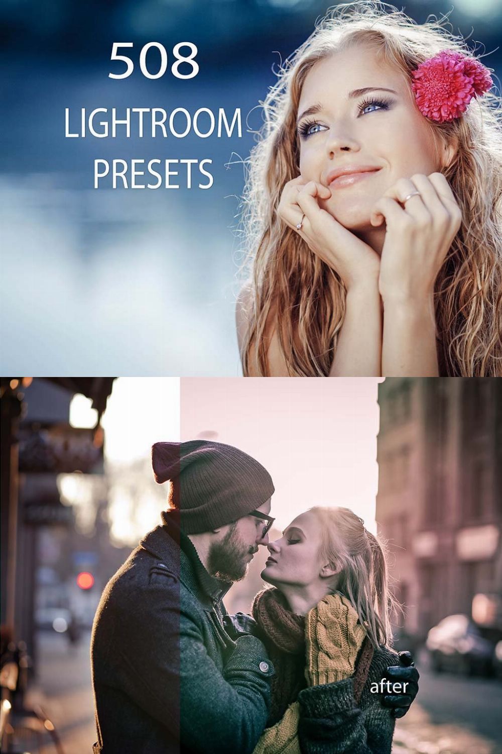 508 Lightroom Presets Bundle pinterest preview image.