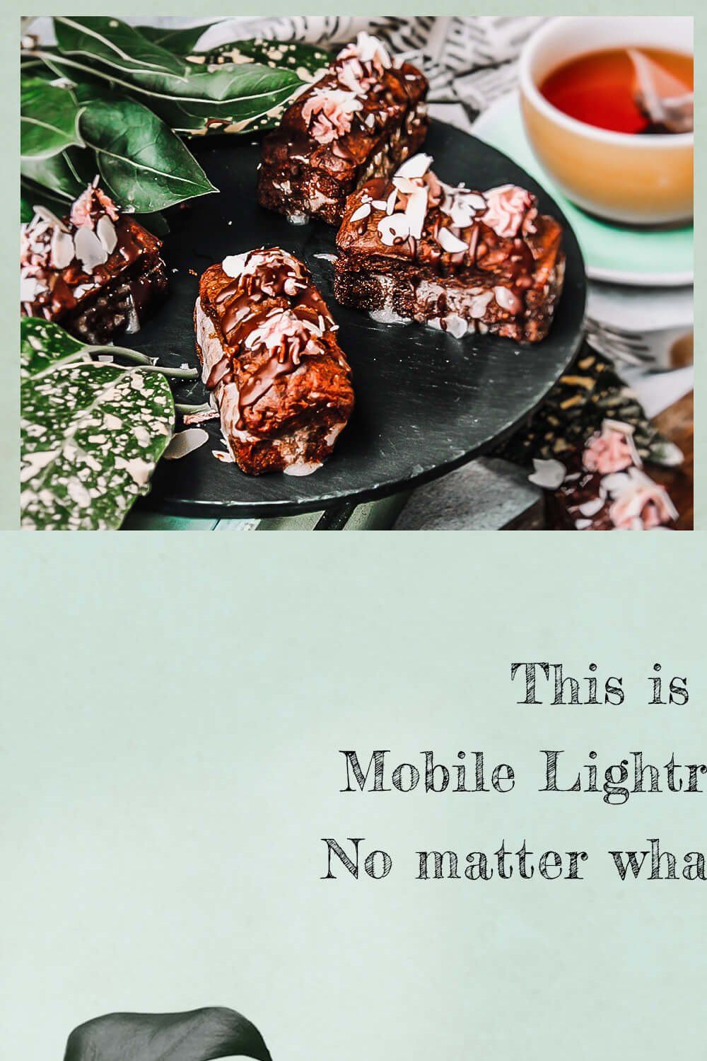 6 Bright Food Photo Edit Collection pinterest preview image.