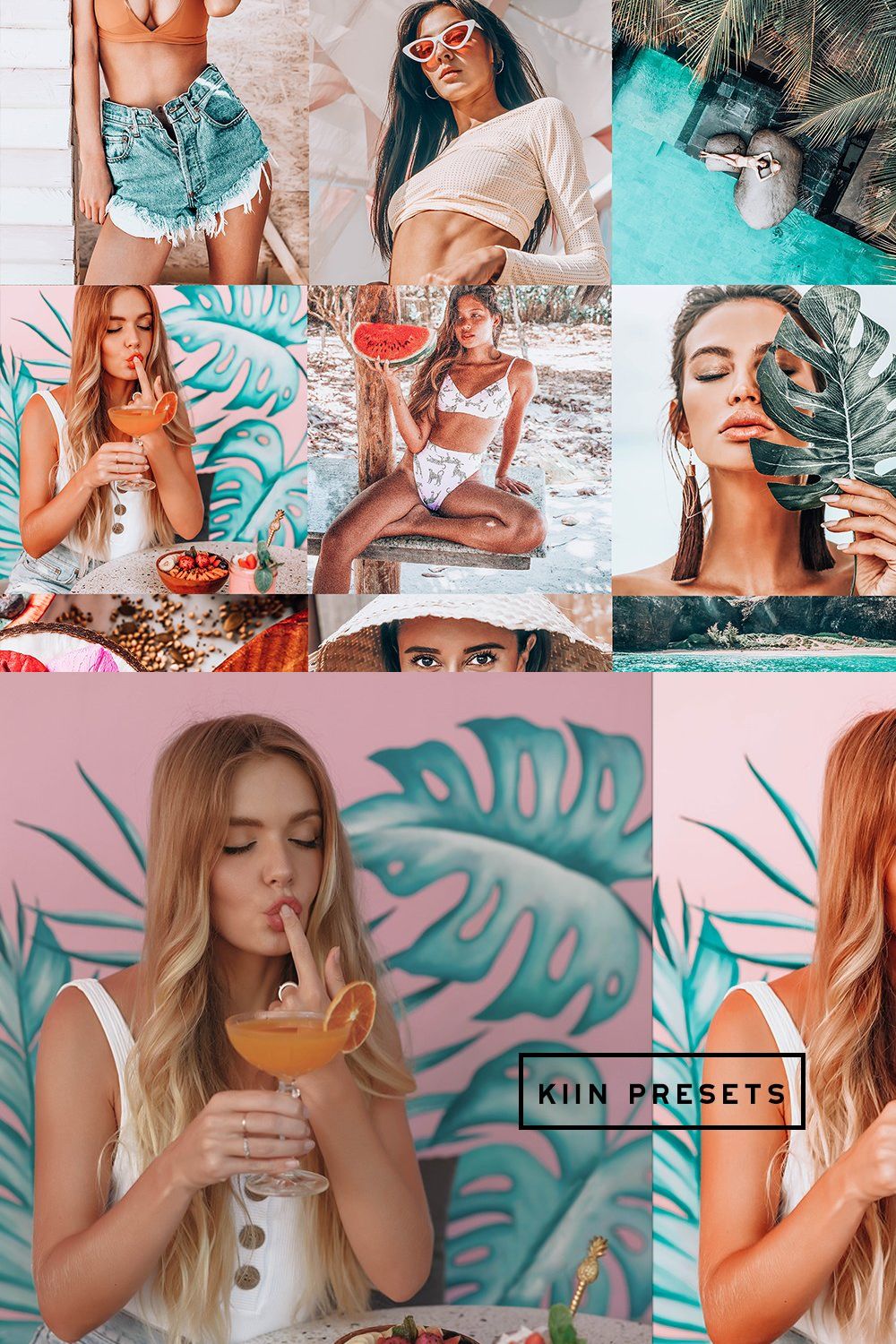 6 INFLUENCER LIGHTROOM MOB PRESETS pinterest preview image.