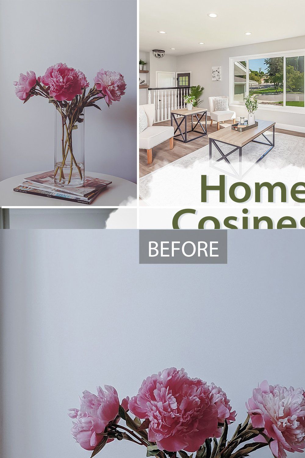 6 INTERIOR LIGHTROOM PRESETS - 3 pinterest preview image.