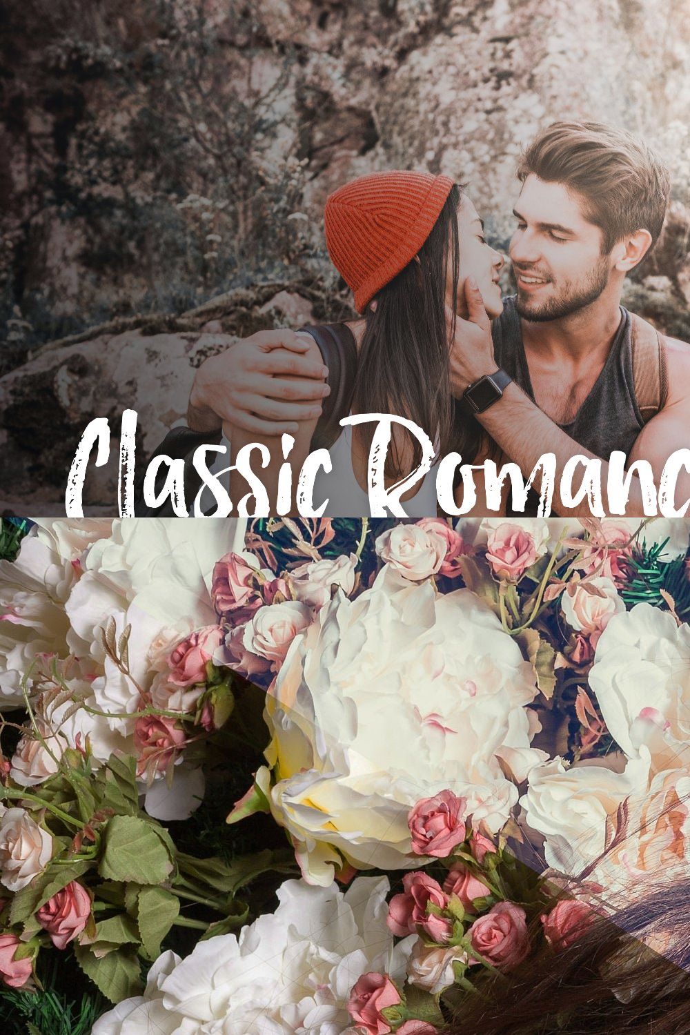 62+Classic Romance Lightroom Presets pinterest preview image.