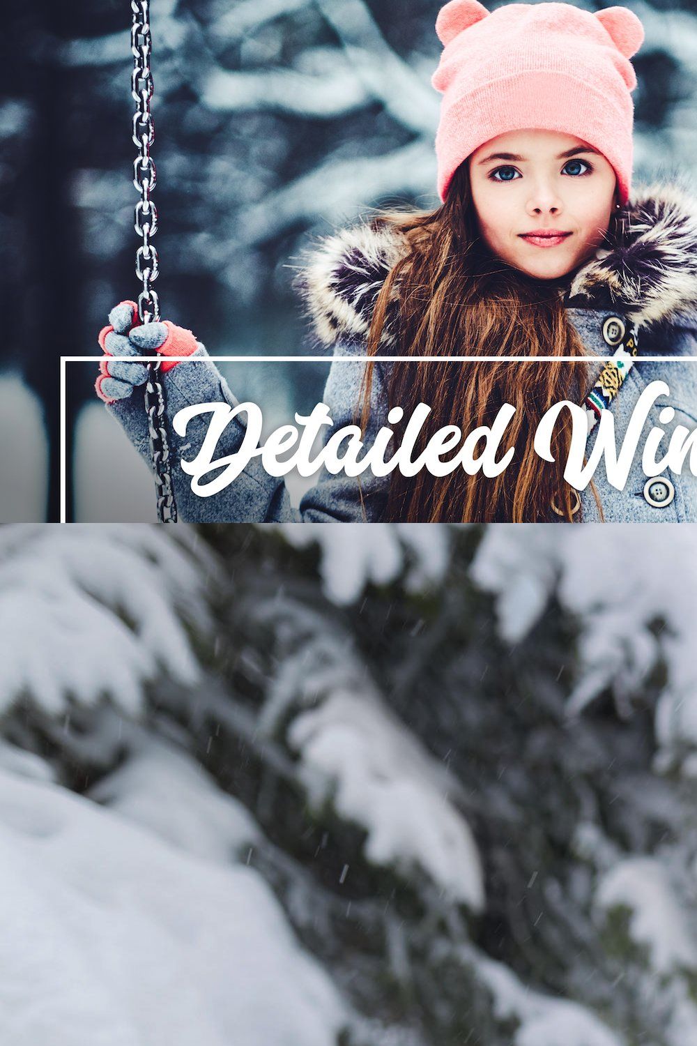 66+ Detailed Winter Lightroom Preset pinterest preview image.