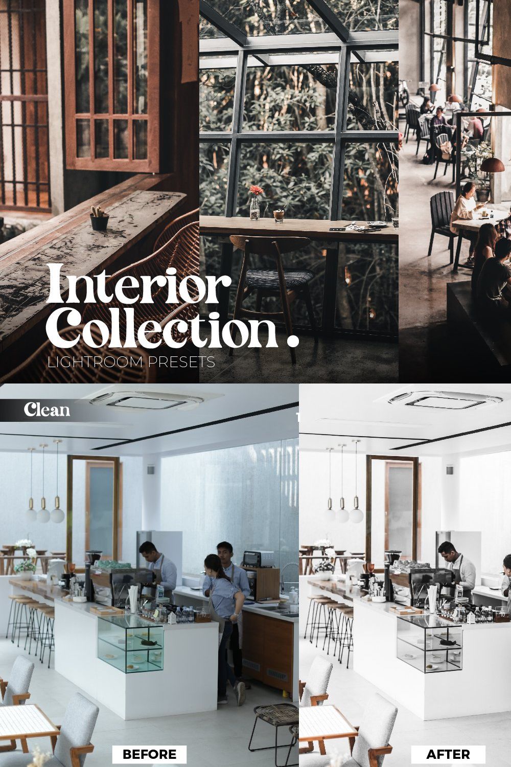 7 Interior Collection Presets pinterest preview image.