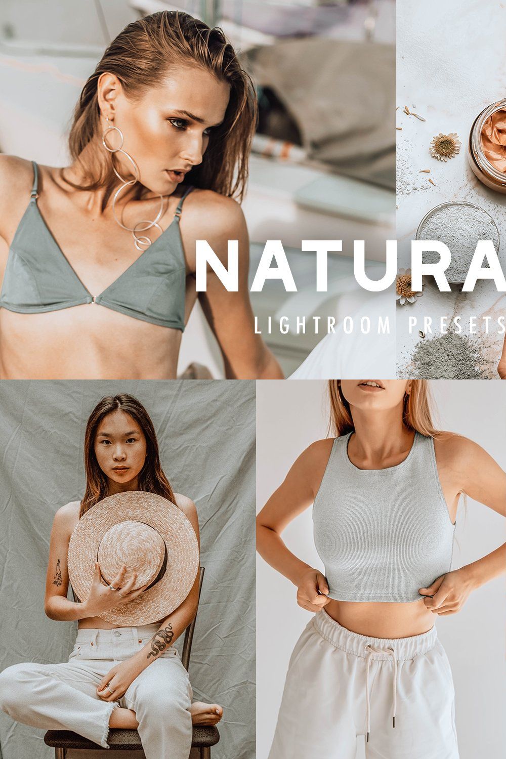 7 NATURAL LIGHTROOM PRESETS pinterest preview image.