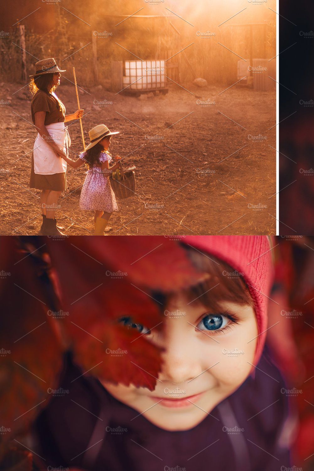 7 x Lightroom Presets, Rich Tones pinterest preview image.