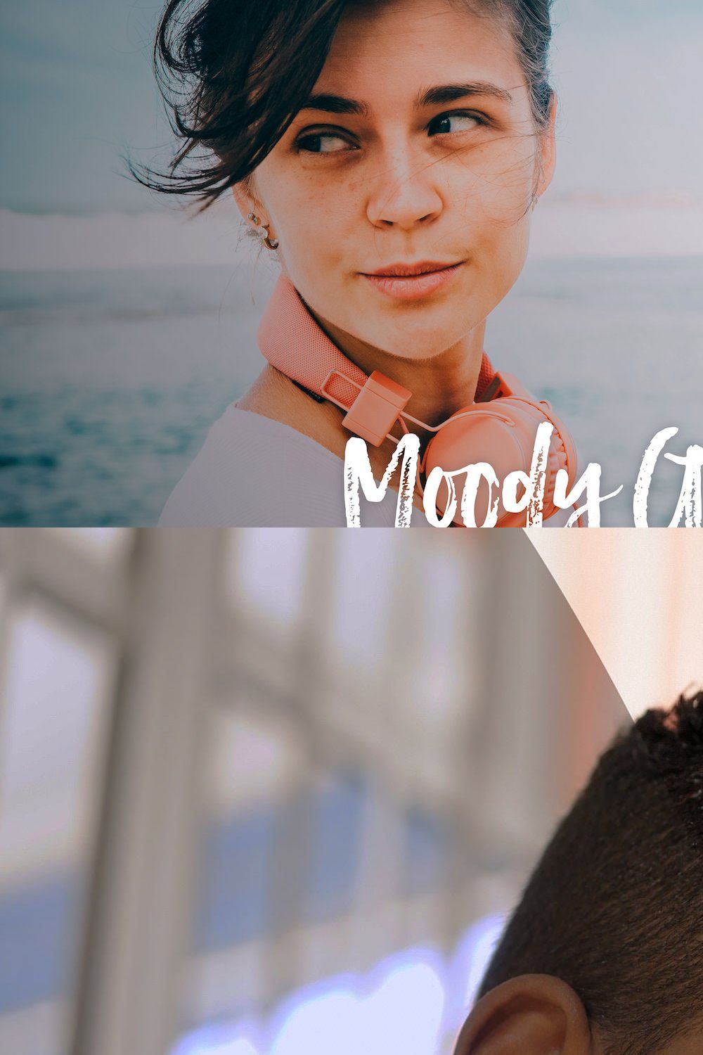 75+ Moody Glance Lightroom Presets pinterest preview image.