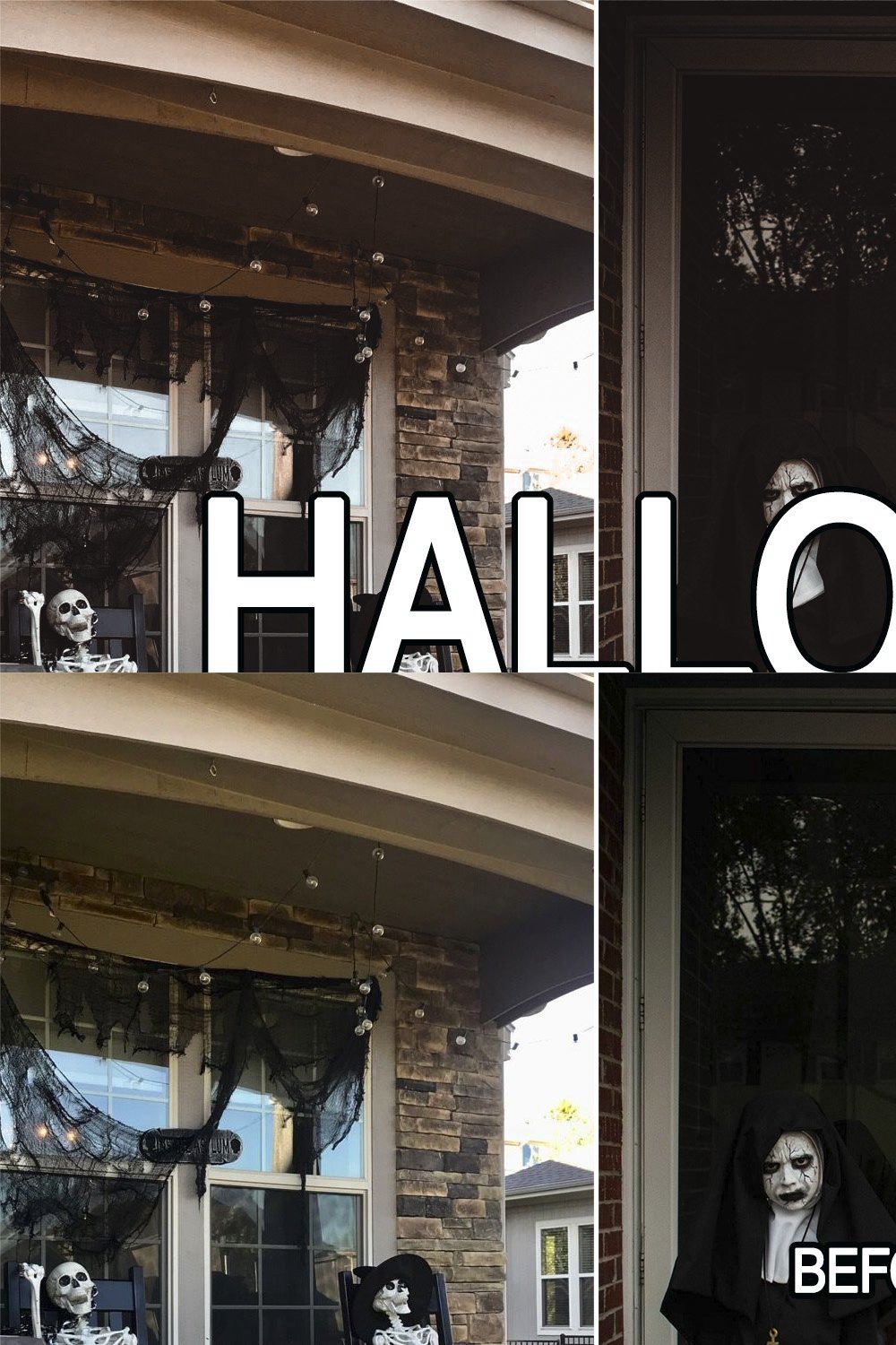 8 Halloween Lightroom presets pinterest preview image.