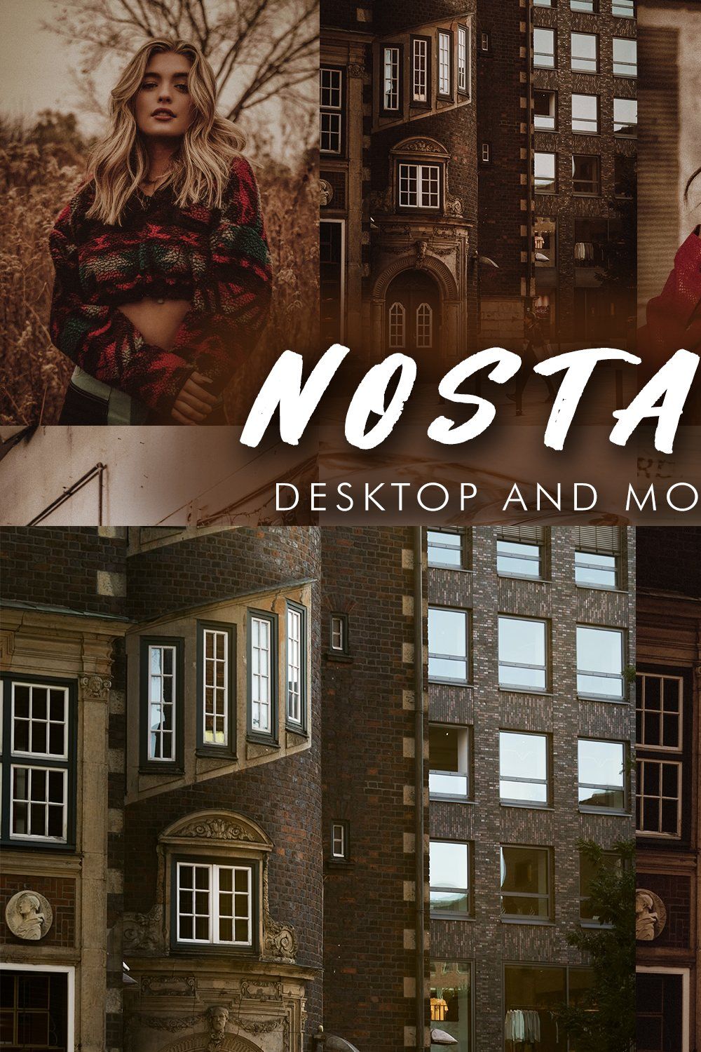 8 Nostalgic Lightroom Presets pinterest preview image.