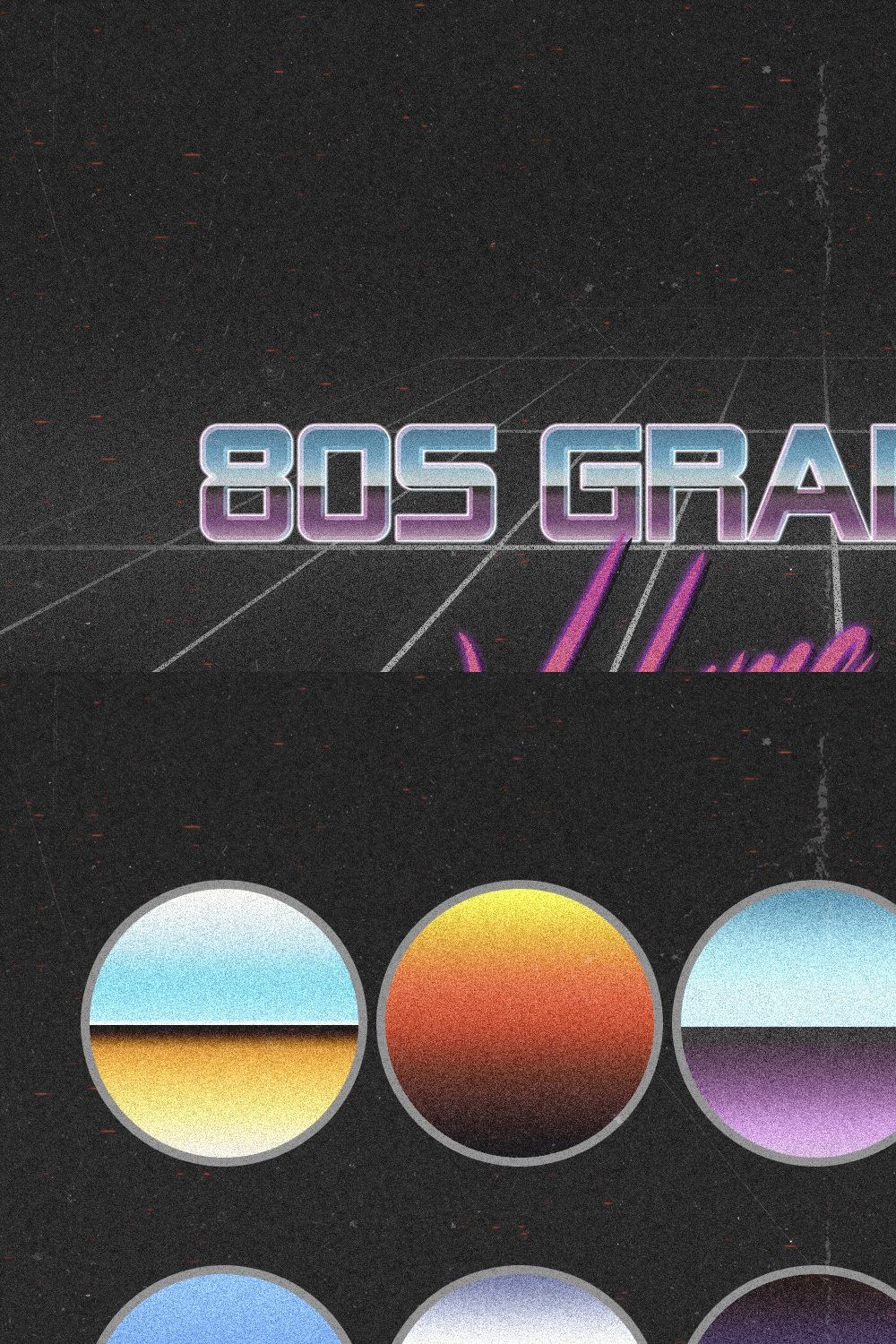 80s Gradients Vol.02 pinterest preview image.