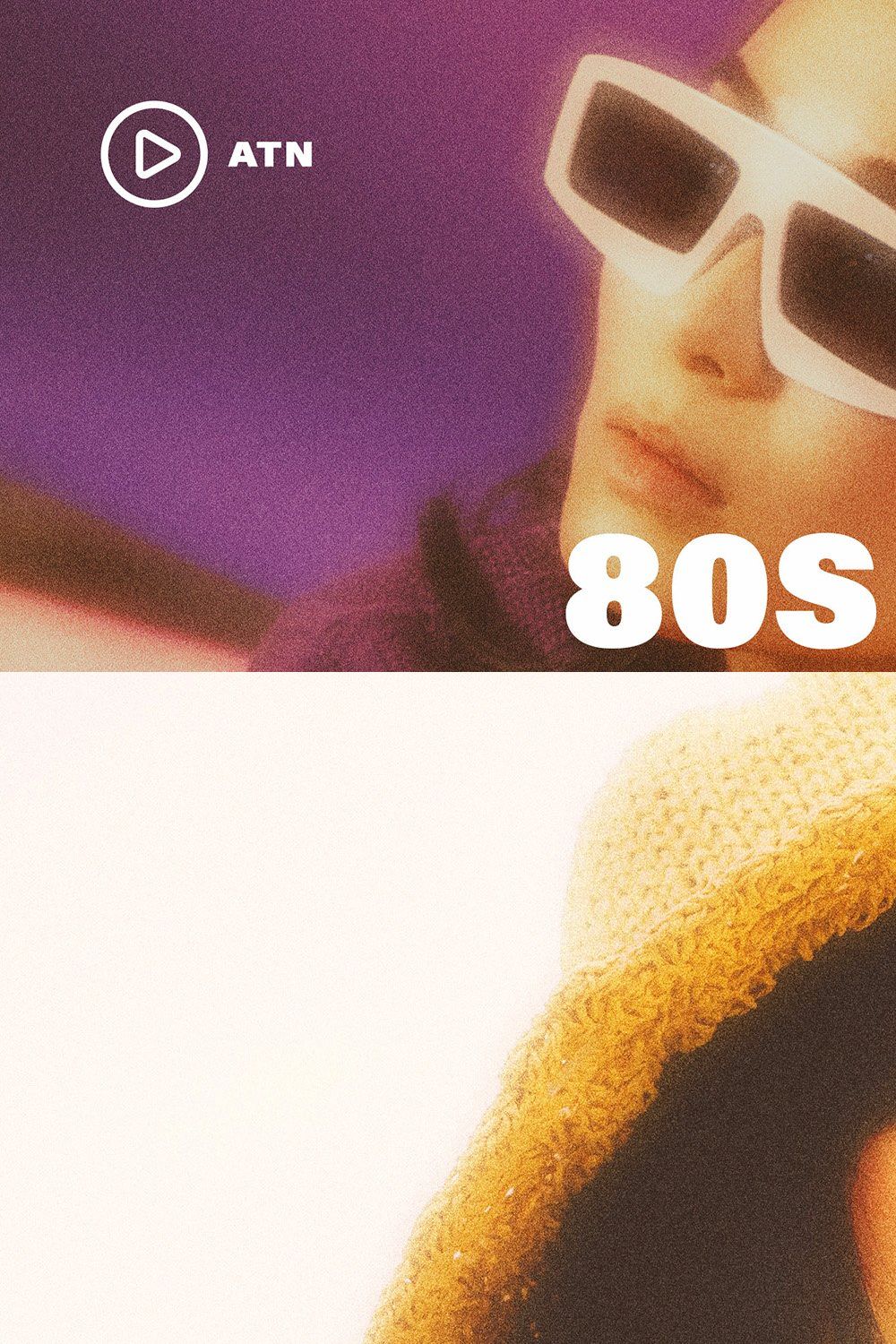 80s Retro Catalog Action pinterest preview image.