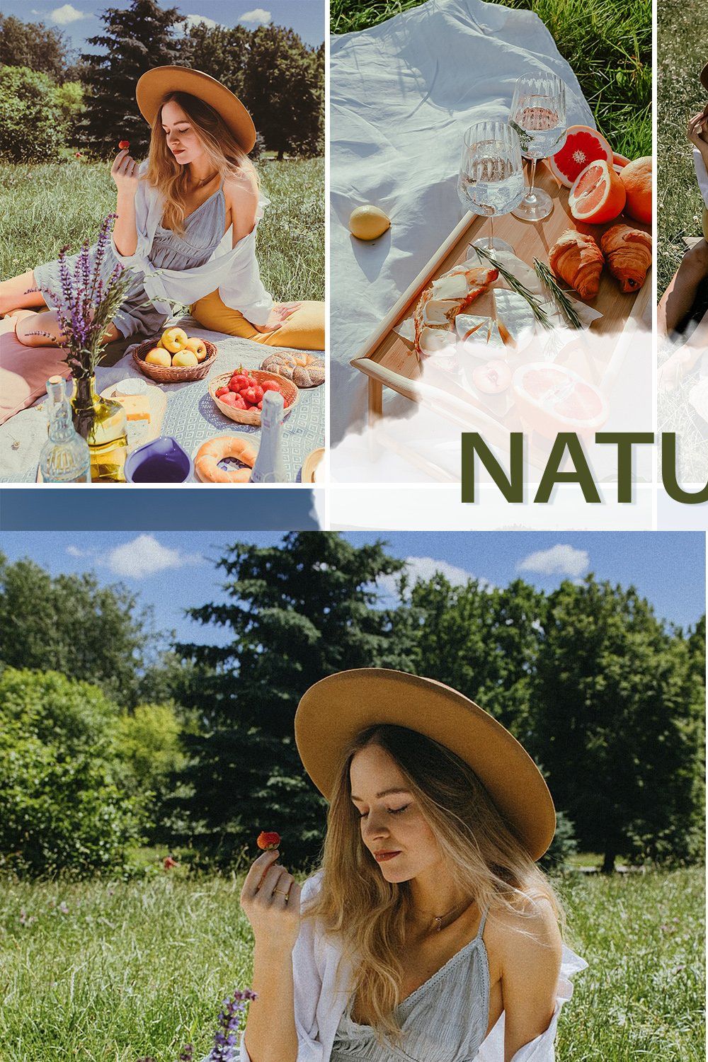 9 Lightroom Nature Presets pinterest preview image.