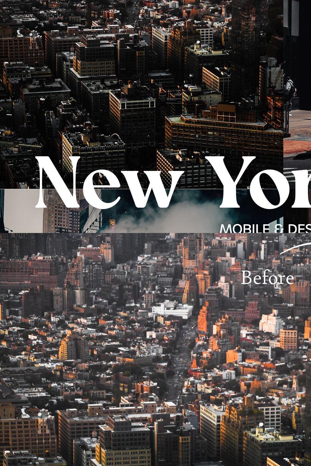 9 New York City Lightroom Presets pinterest preview image.