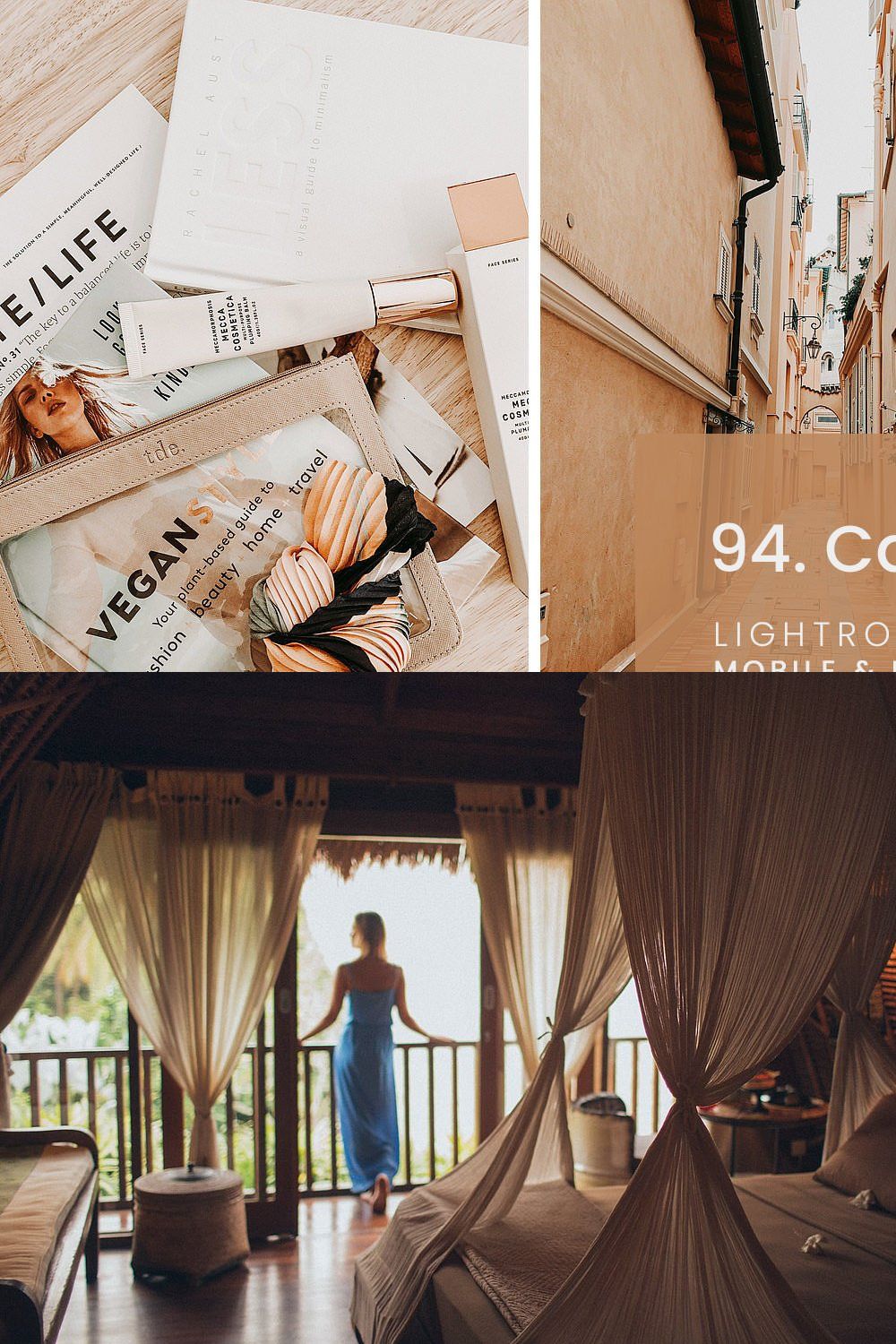 94. Caramel Wonders Presets pinterest preview image.