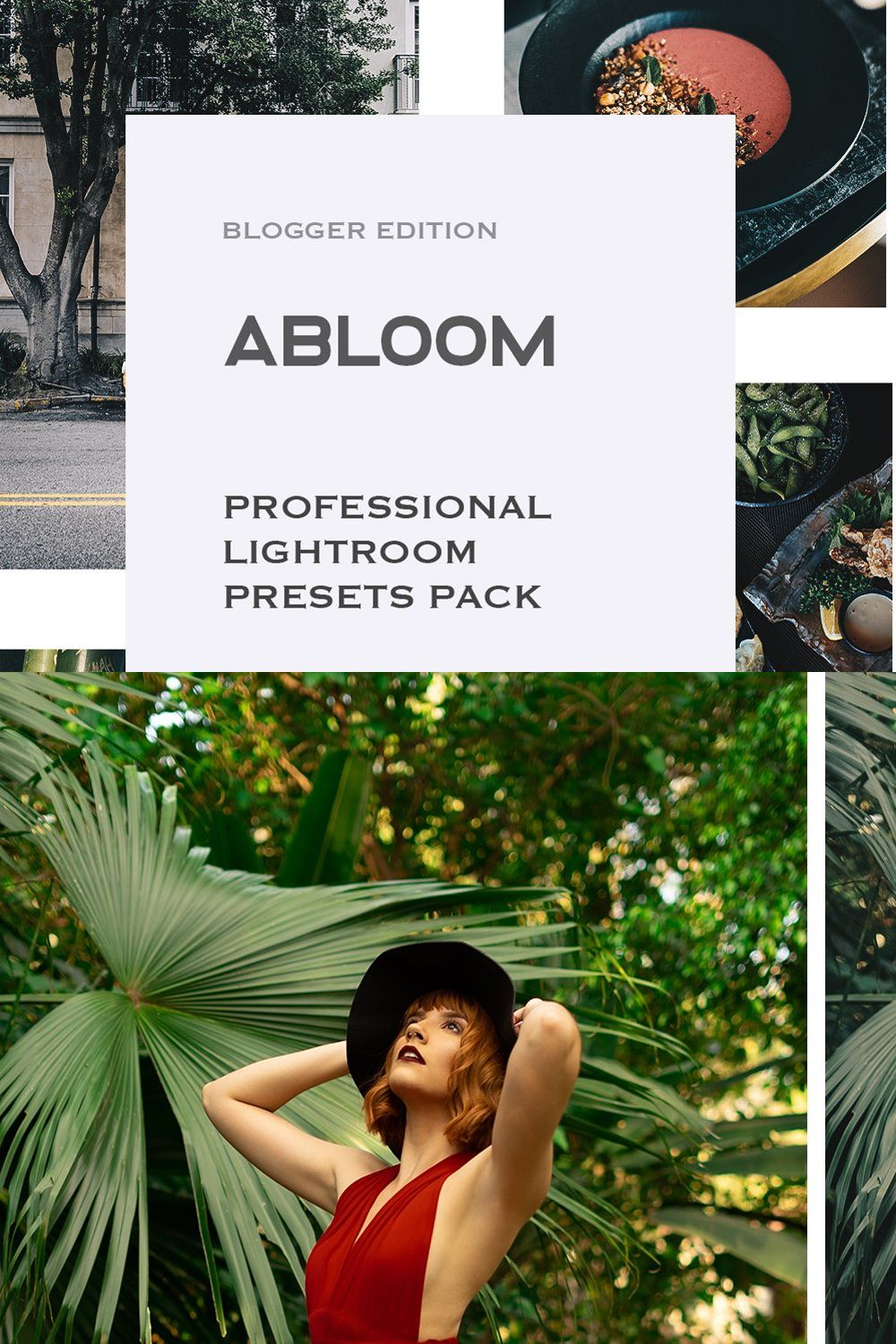 Abloom Lightroom Mobile Presets pinterest preview image.
