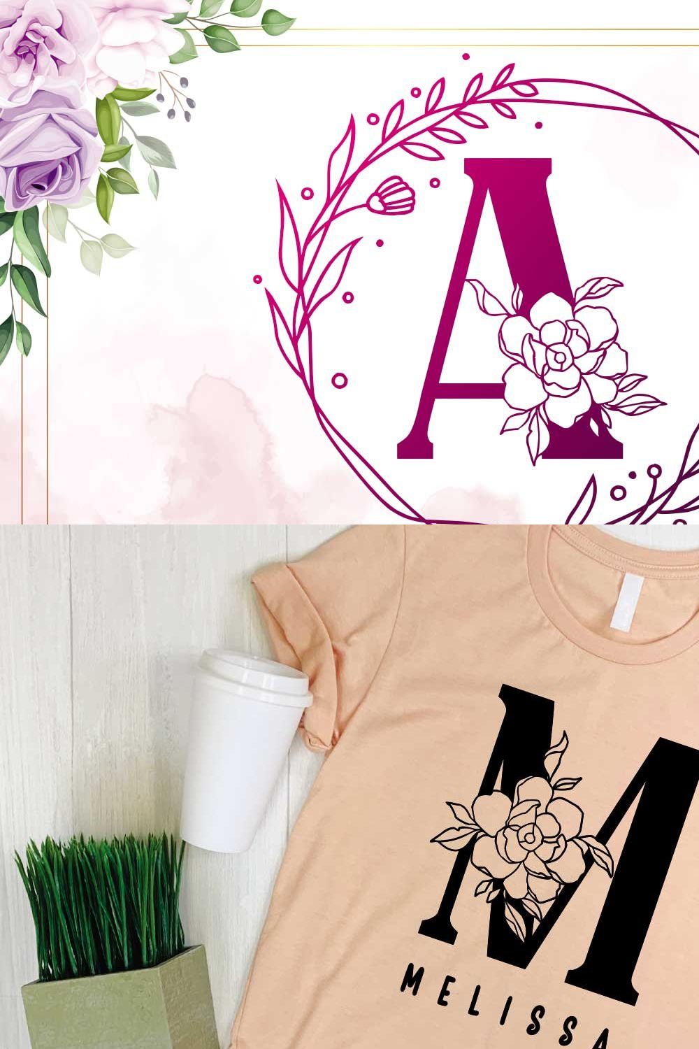 Adenium Monogram pinterest preview image.