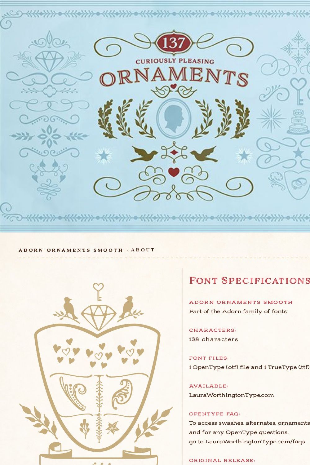 Adorn Ornaments Smooth pinterest preview image.