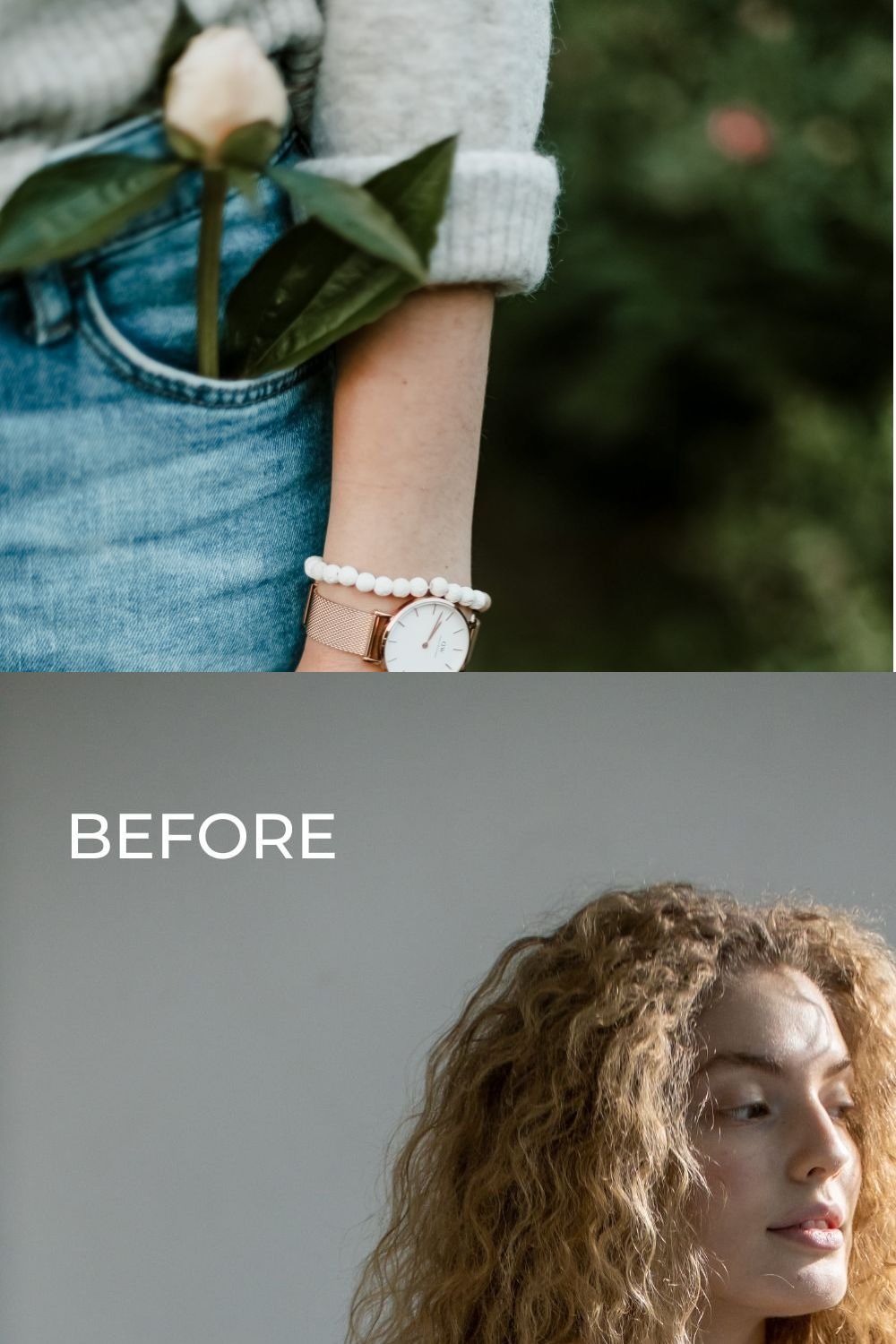 AESTHETIC LIGHTROOM PRESETS pinterest preview image.