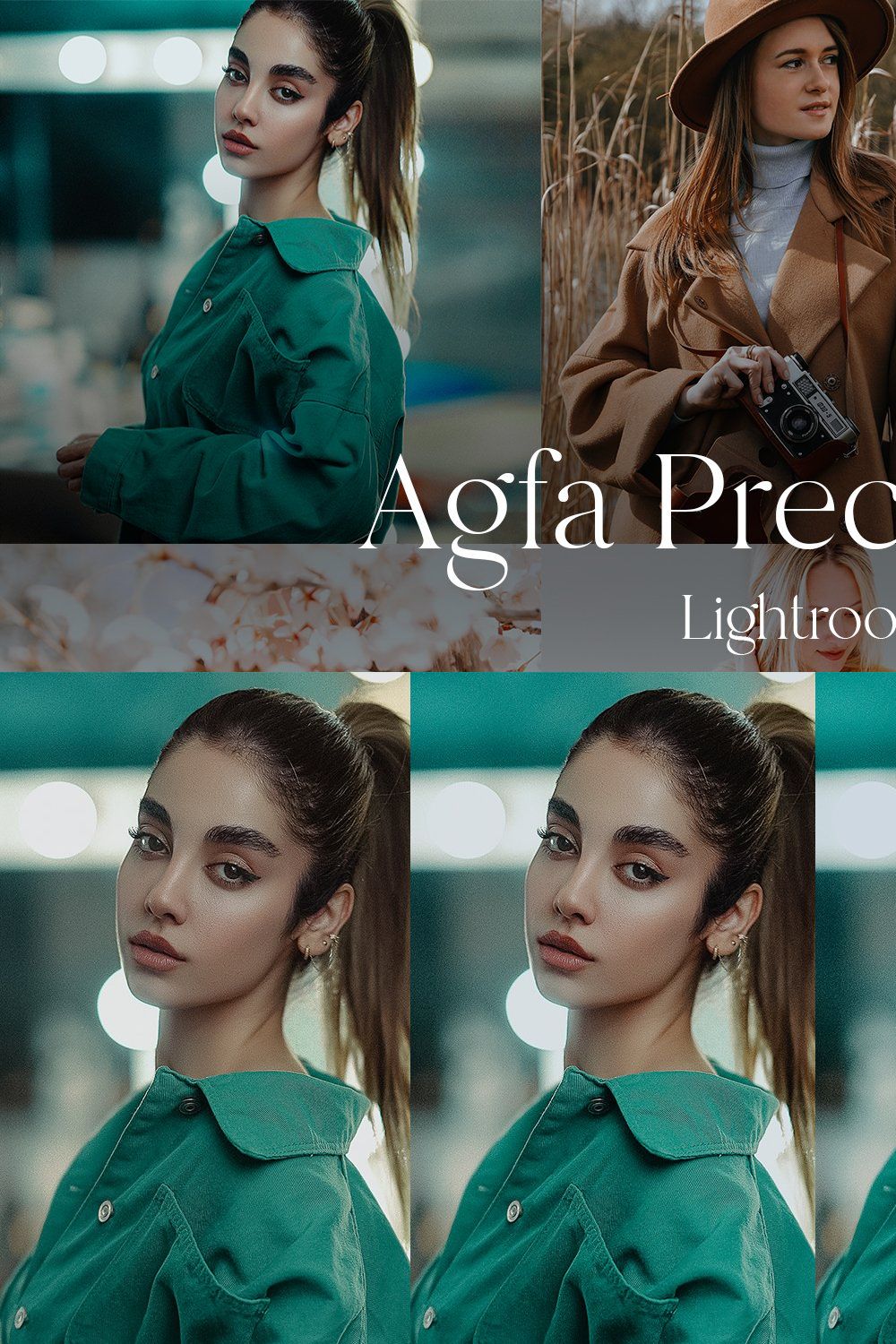 Agfa Precisa 100 — Lightroom pinterest preview image.