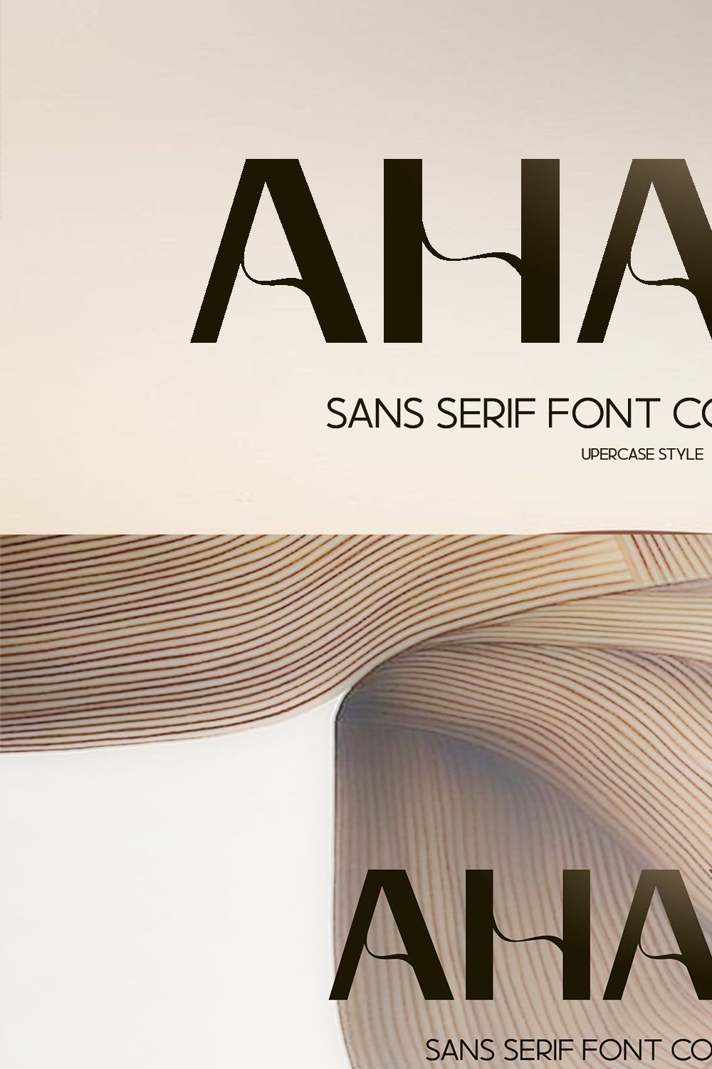 Ahayo -  Classy Elegant Font pinterest preview image.