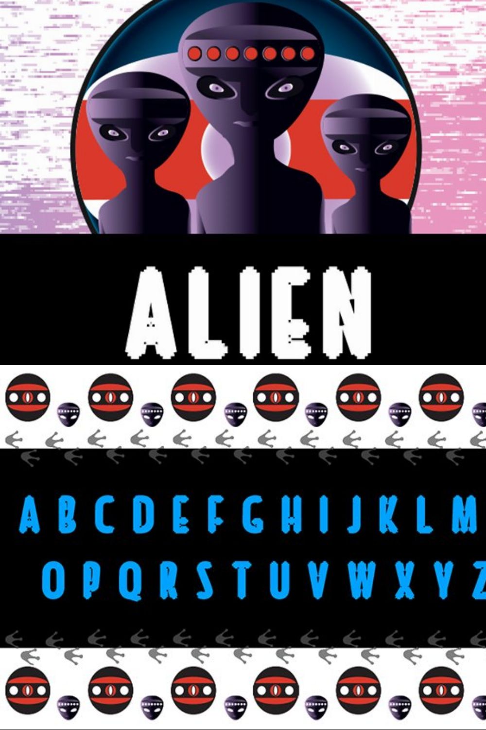 Alien Ghost pinterest preview image.
