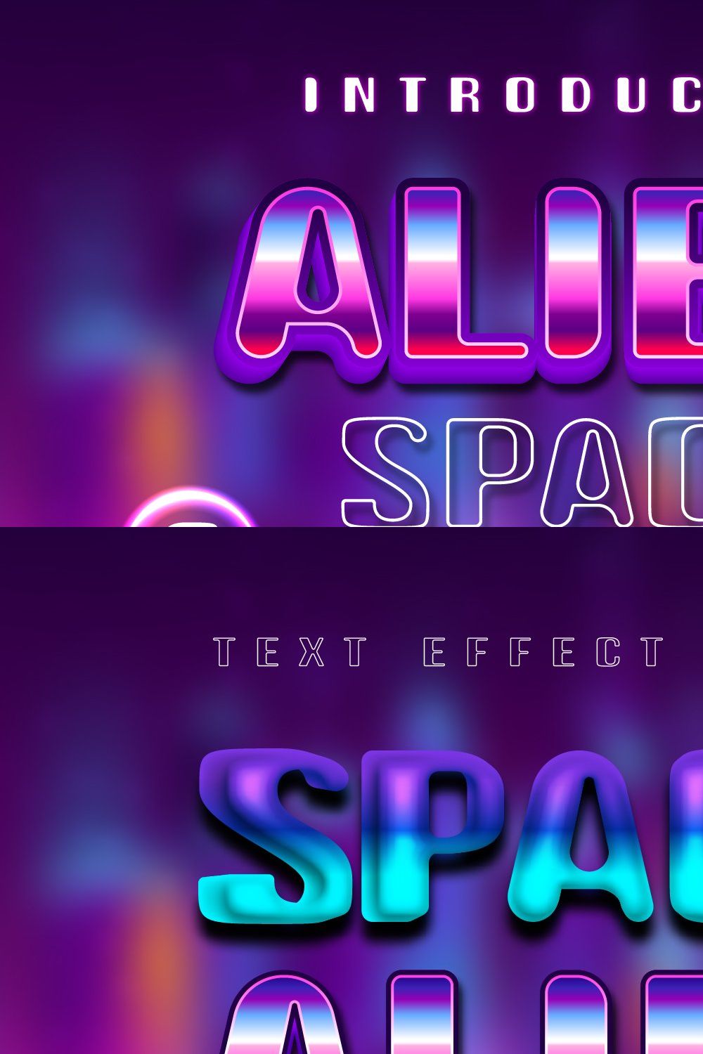 Alien Space pinterest preview image.