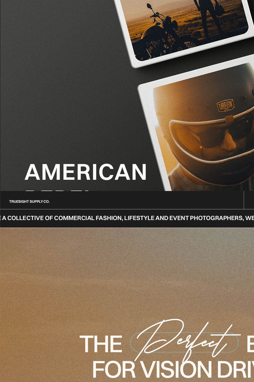 American Rebel - Lightroom Presets pinterest preview image.