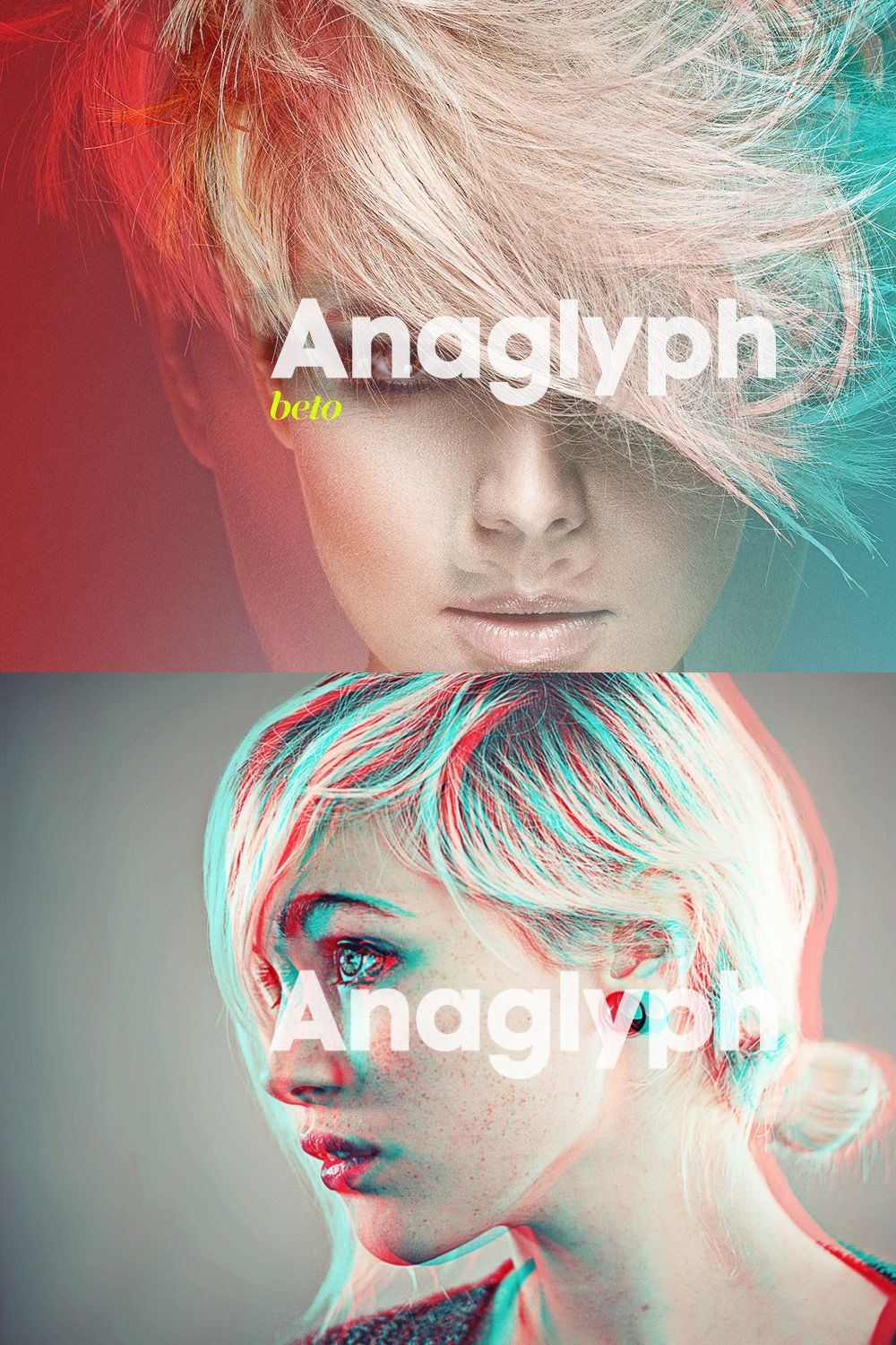Anaglyph 3D Action — The Original pinterest preview image.