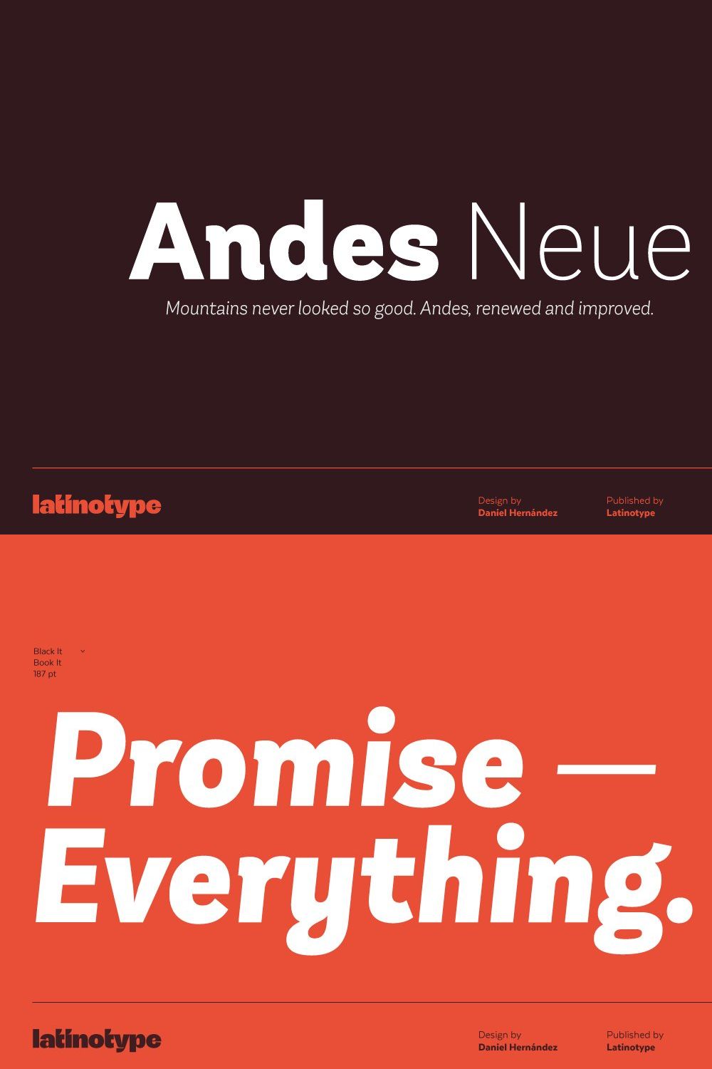 Andes Neue pinterest preview image.