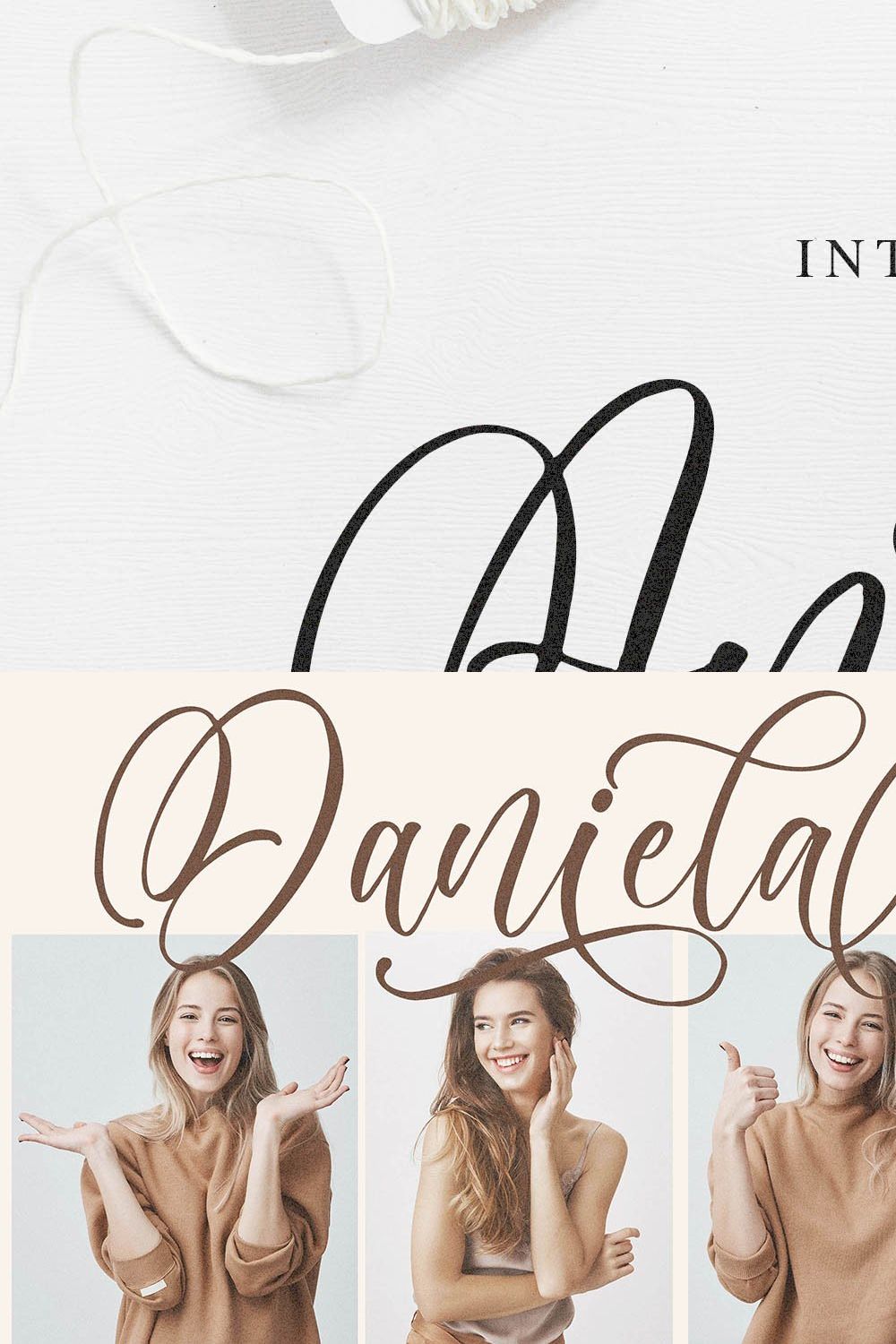 Anelisa Script pinterest preview image.