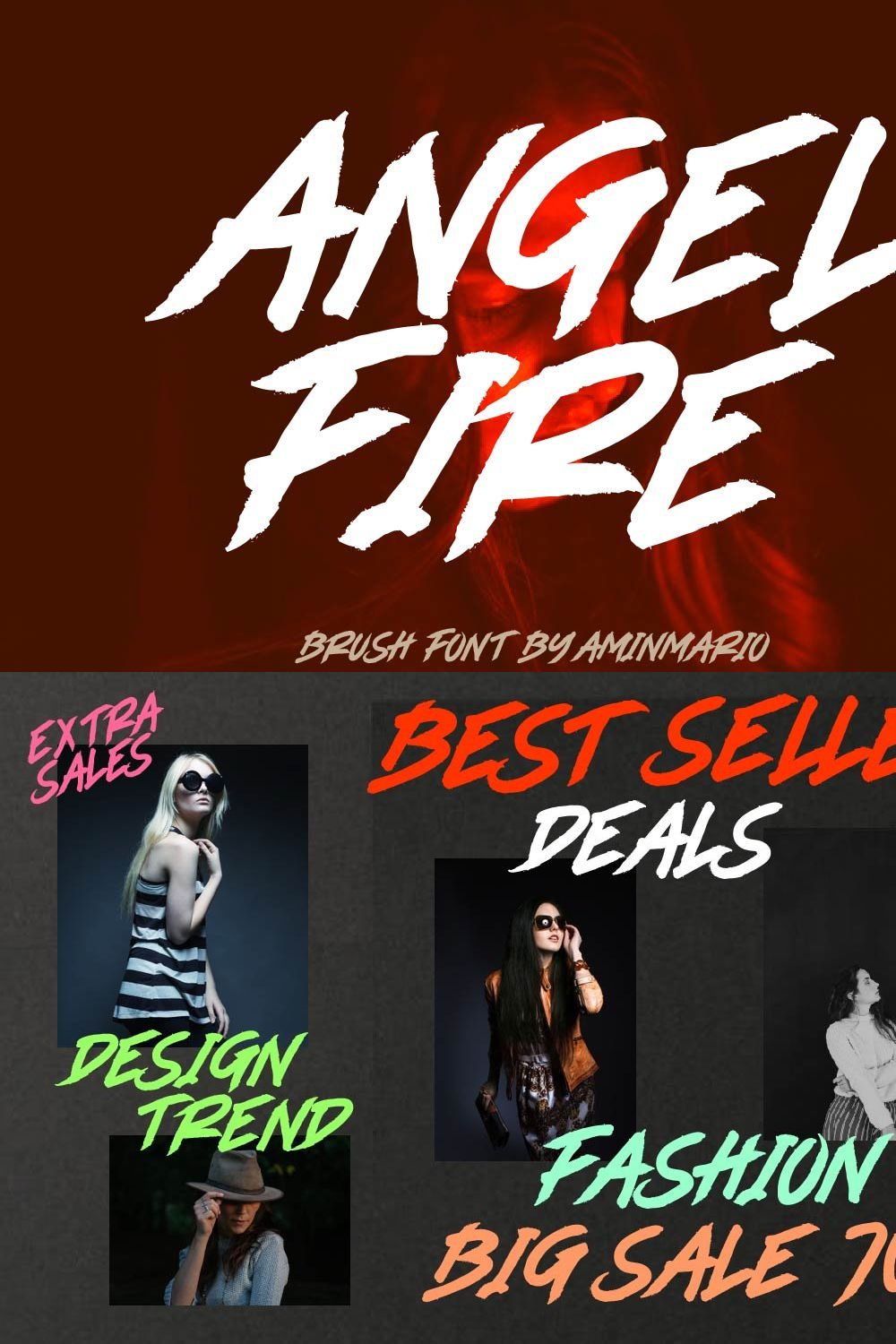 ANGEL FIRE pinterest preview image.