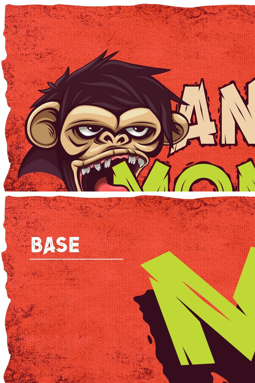 Angry Monkey pinterest preview image.