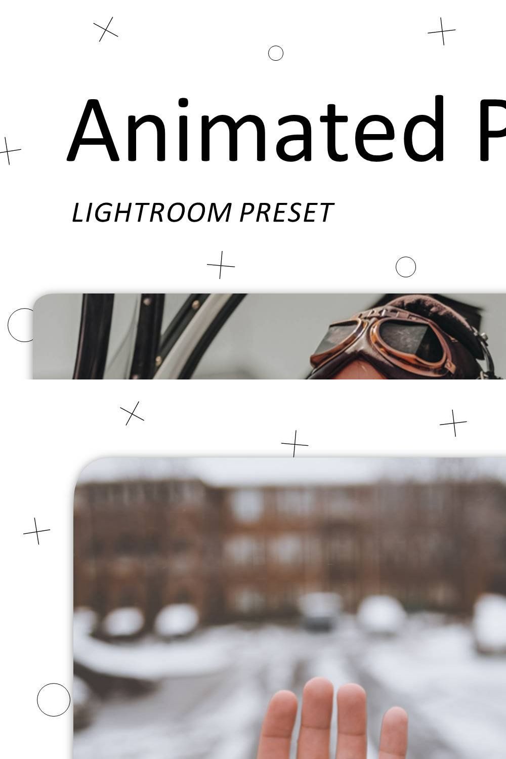 Animated Paints - Lightroom Presets pinterest preview image.