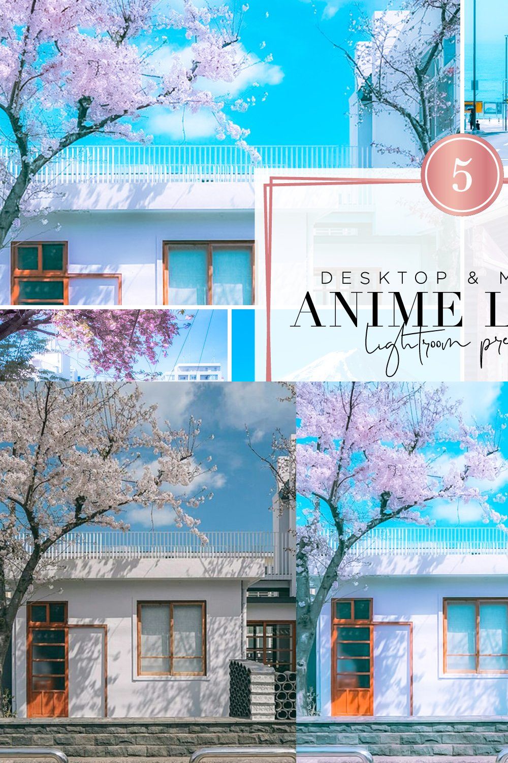 ANIME LOVE - Lightroom Presets pinterest preview image.