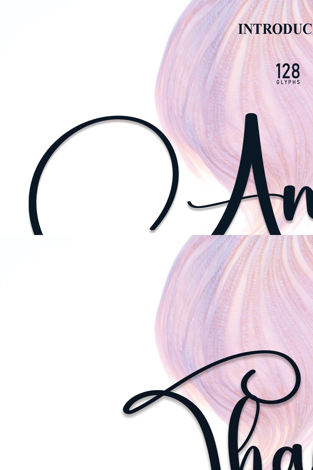 Anime | Script Font pinterest preview image.