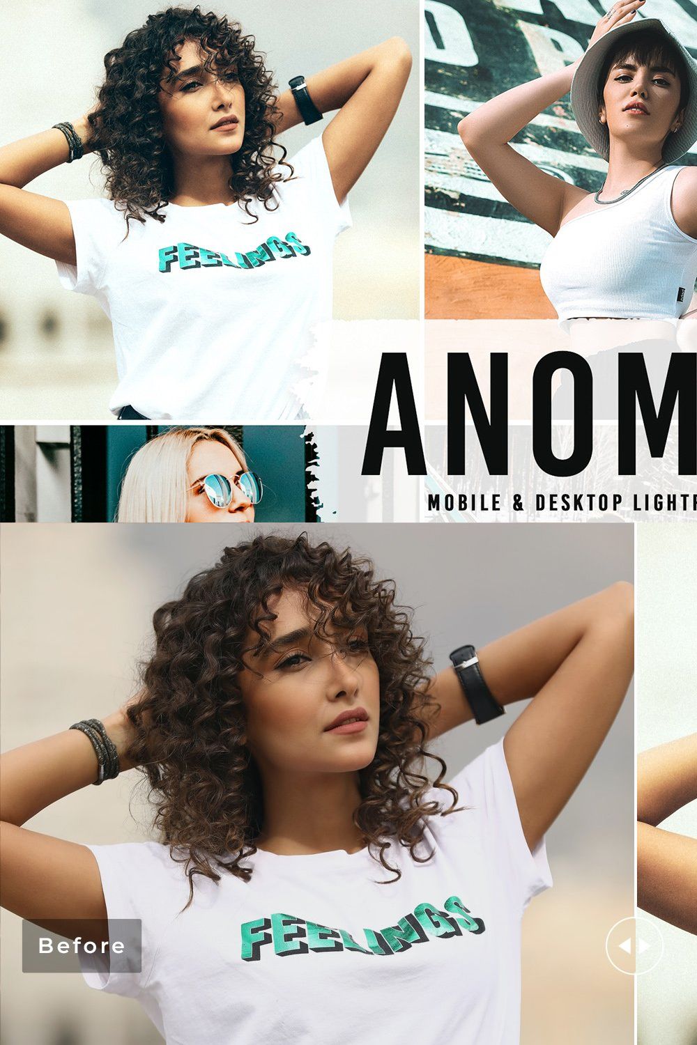 Anomaly Pro Lightroom Presets pinterest preview image.