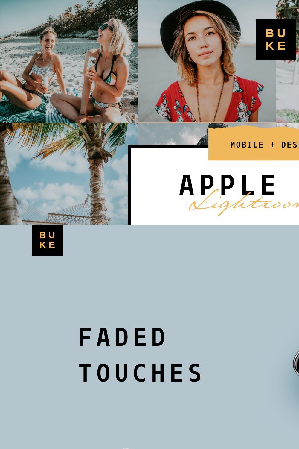 Apple Soda Lightroom Preset pinterest preview image.