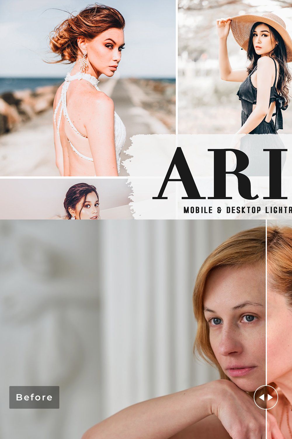 Aries Pro Lightroom Presets pinterest preview image.