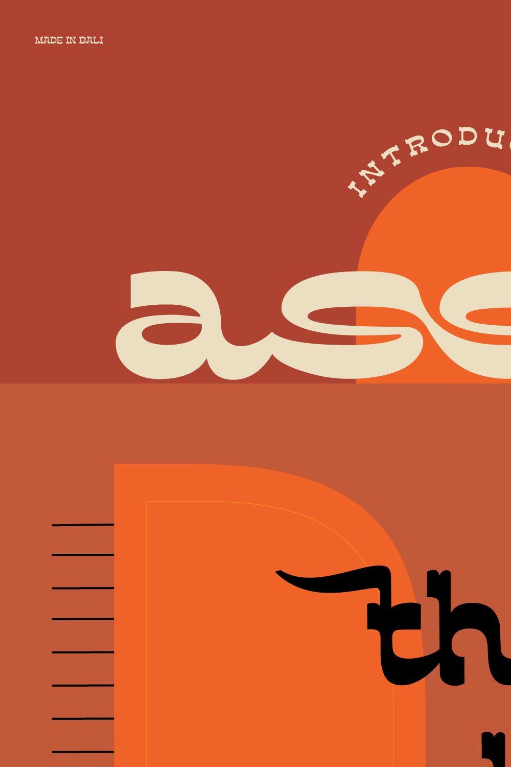 assox typeface pinterest preview image.