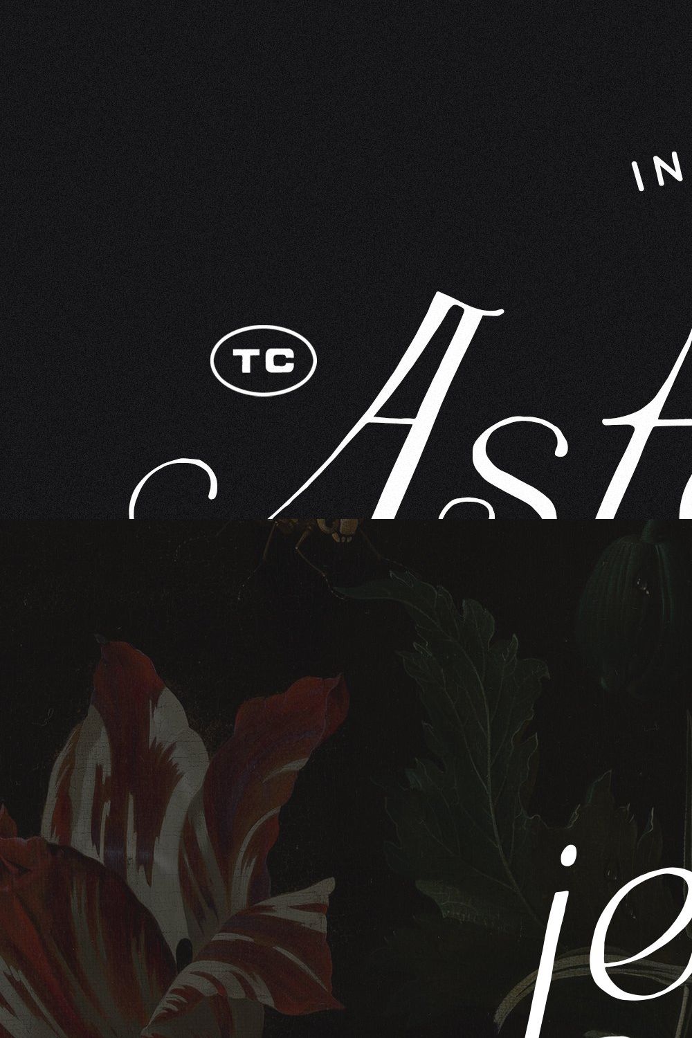 Astariah - Vintage Handwritten Font pinterest preview image.