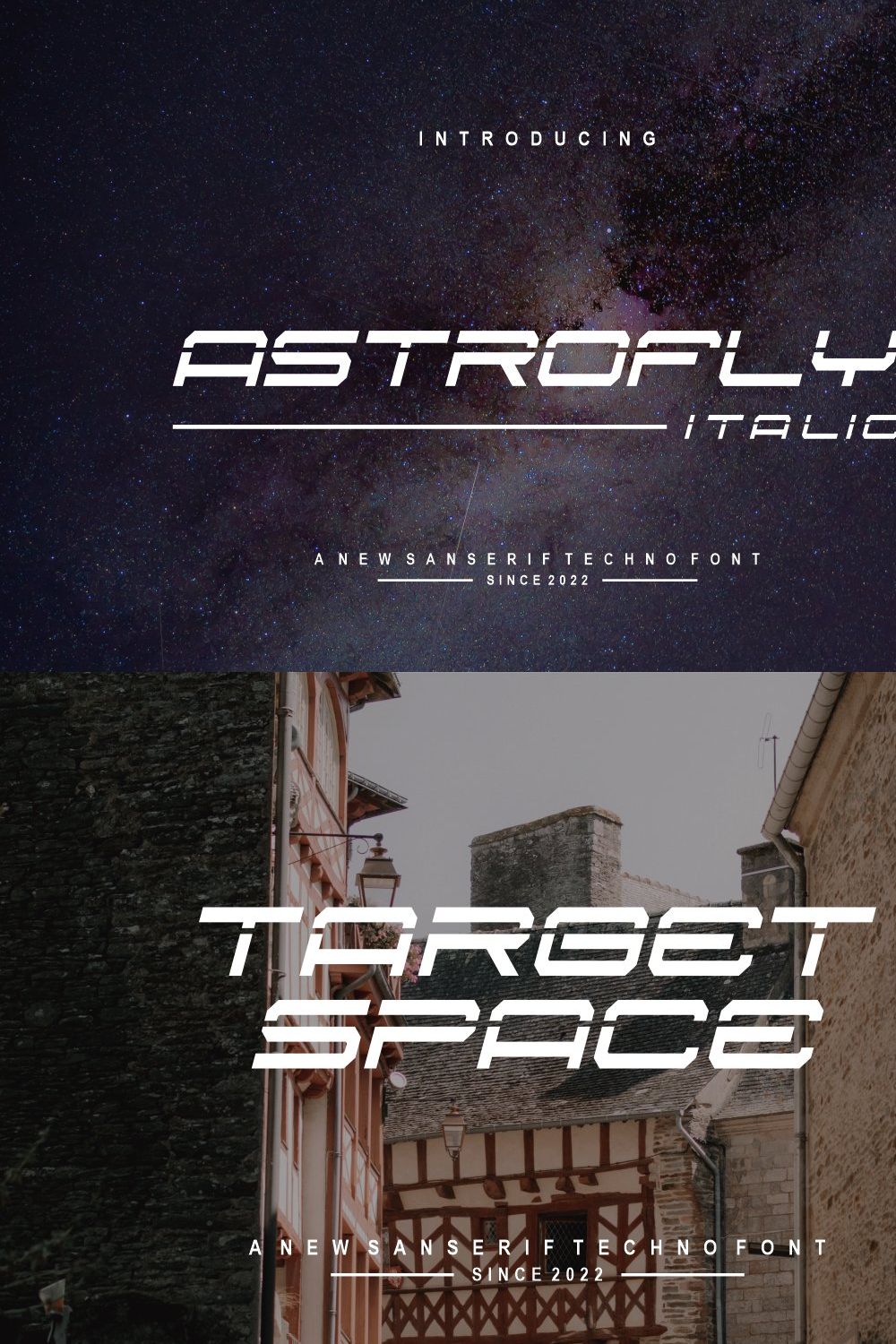 AstroflyItalic pinterest preview image.