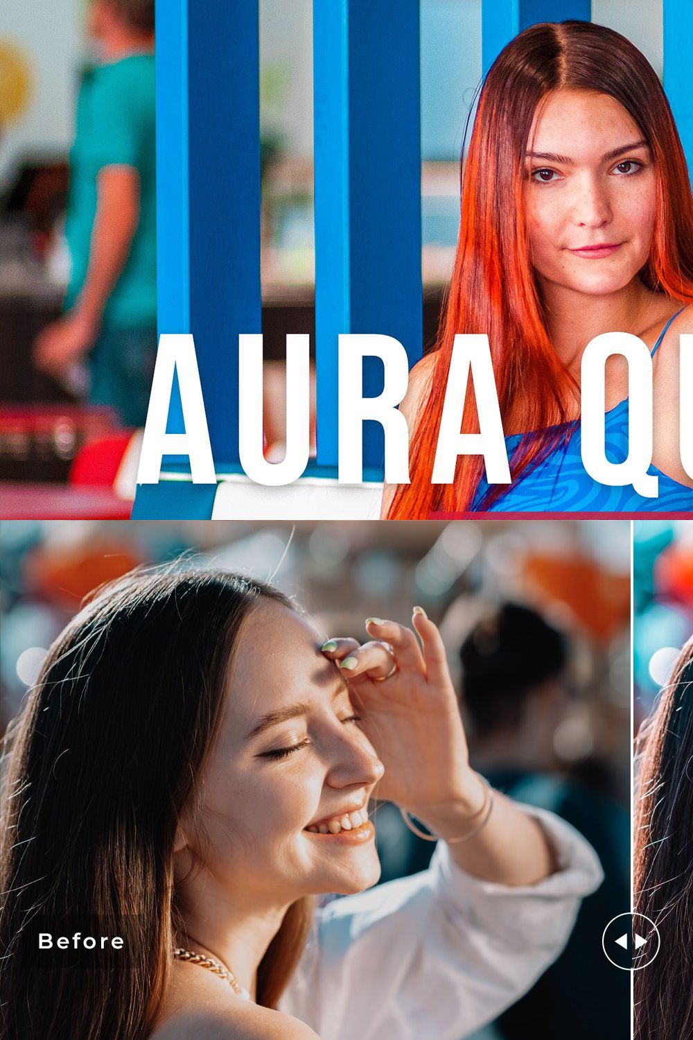 Aura Quartz Pro Lightroom Presets pinterest preview image.