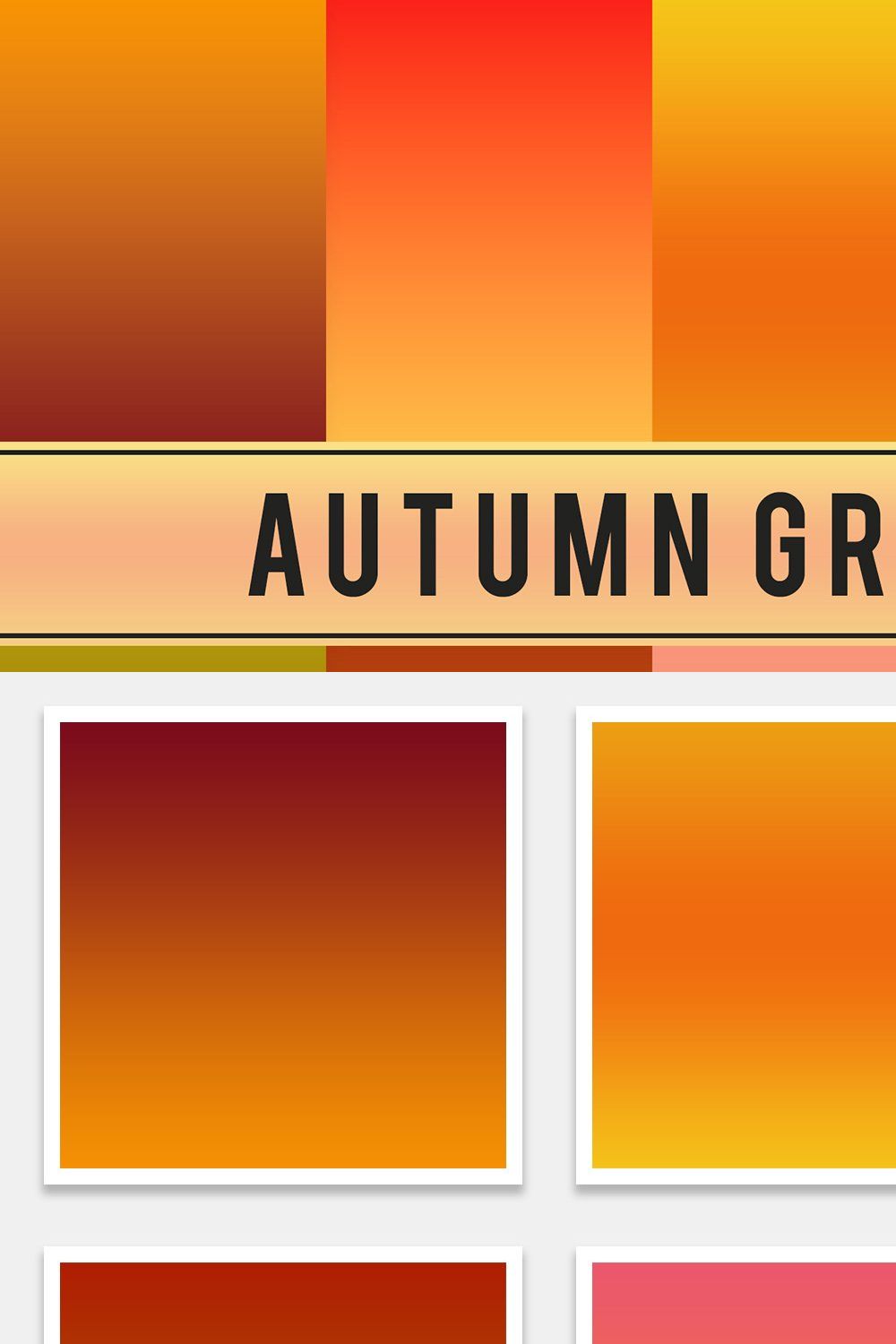 Autumn Gradients pinterest preview image.
