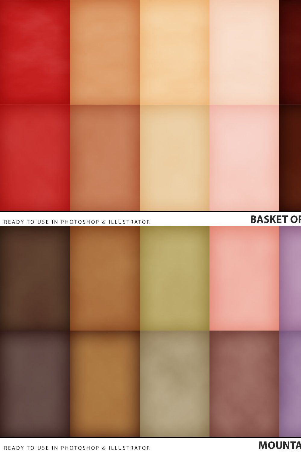 Autumn Palettes pinterest preview image.