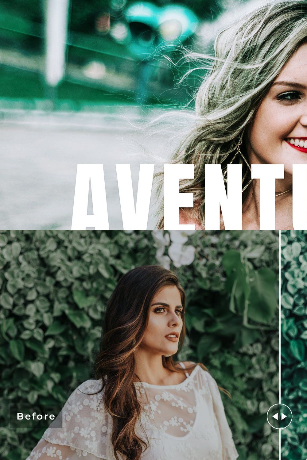 Aventurine Pro Lightroom Presets pinterest preview image.