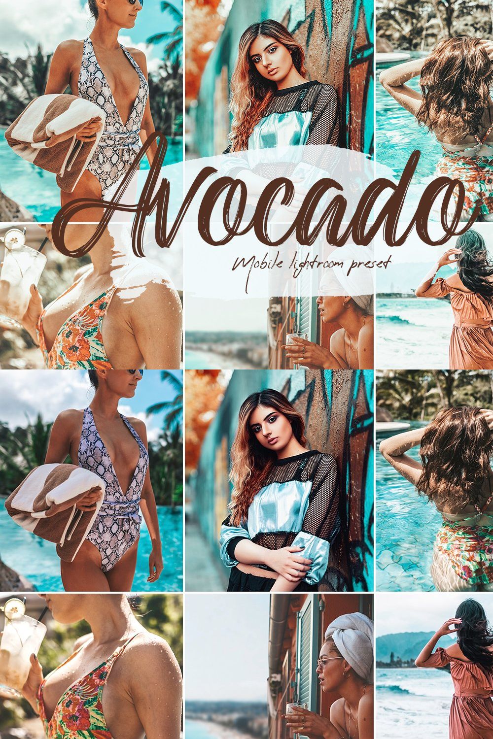 Avocado Lightroom Presets pinterest preview image.