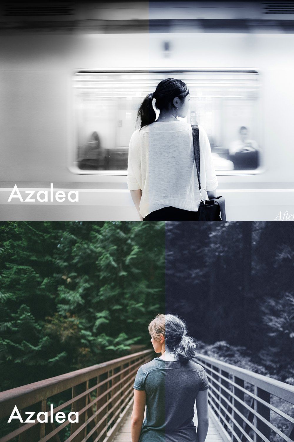 Azalea - Lightroom Preset pinterest preview image.