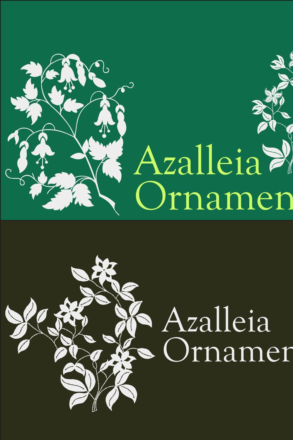 Azalleia Ornaments Family Pack pinterest preview image.